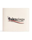 【送料無料】 バレンシアガ レディース 財布 アクセサリー Cash Square Folded Wallet Light Beige
