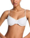 【送料無料】 レイミー ブルック レディース トップのみ 水着 Emmeline Bikini Top White w/ Cream Crochet