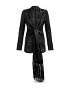 【送料無料】 エトロ レディース ジャケット・ブルゾン アウター Jacquard Tie Front Jacket Black