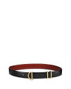 【送料無料】 フレーム レディース ベルト アクセサリー Crescent Leather Belt Black