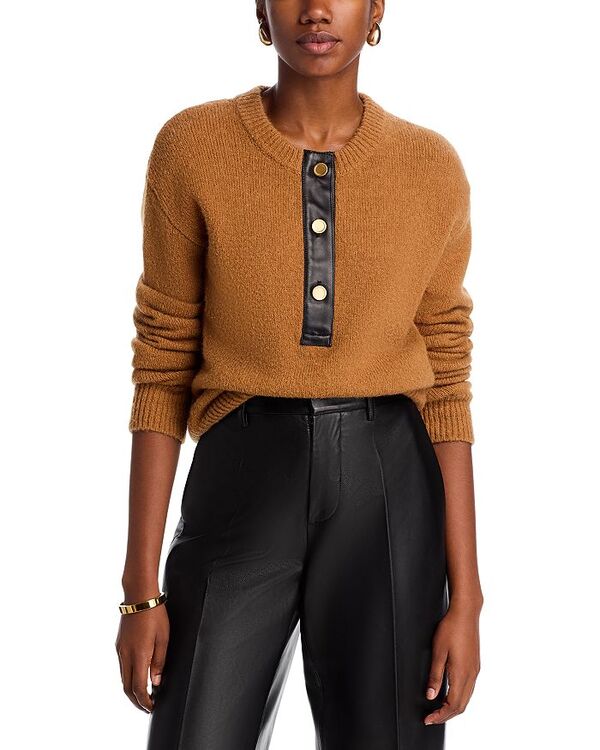 ̵ ե졼 ǥ ѡå  Henley Sweatshirt Camel