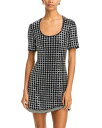 【送料無料】 シムカイ レディース ワンピース トップス Vivalie Embellished Mini Dress Black
