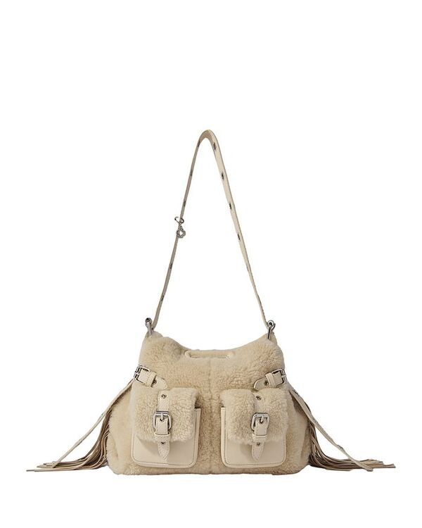 【送料無料】 マージュ レディース ショルダーバッグ バッグ Miss M Mini Pockets Shoulder Bag Ecru