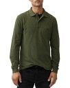 【送料無料】 ロッドアンドグン メンズ ポロシャツ トップス Long Sleeve Sports Fit Gunn Polo Army(4)