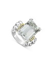 ラゴス レディース 指輪 アクセサリー Sterling Silver & 18K Yellow Gold Glacier White Topaz Ring White