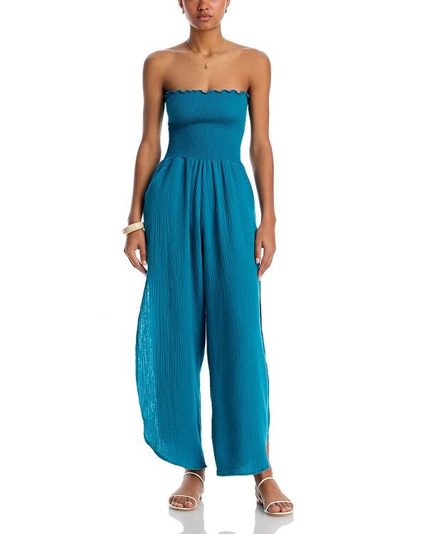 【送料無料】 ペイクソト レディース ジャンプスーツ トップス Harriet Jumpsuit Teal Iris