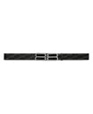 【送料無料】 バレンシアガ メンズ ベルト アクセサリー Bb Signature Belt Bb Monogram Coated Canvas Black