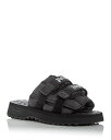【送料無料】 パーム・エンジェルス メンズ サンダル シューズ x Suicoke Men's Moto Puff Slide Sandals Black