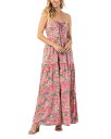 【送料無料】 ティアールハワイ レディース ワンピース トップス Perth Maxi Dress Swim Cover-Up Wildflowers Eart...