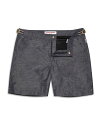 【送料無料】 オールバー ブラウン メンズ ハーフパンツ・ショーツ 水着 Bulldog Linen Tape 6