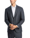 【送料無料】 ヴィンス メンズ ジャケット・ブルゾン アウター Melange Solid Unstructured Slim Fit Suit Jacket Grey(4)