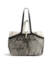 【送料無料】 バレンシアガ レディース トートバッグ バッグ 24/7 Tote Bag Beige/Black(4)