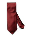 【送料無料】 エトン メンズ ネクタイ アクセサリー Solid Satin Silk Tie Red