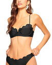 【送料無料】 レイミー ブルック レディース トップのみ 水着 Leyla Underwire Bikini Top Black