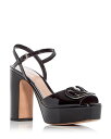 【送料無料】 ヴァレンティノ レディース サンダル シューズ Women's VLogo Platform Sandals Black