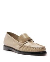 【送料無料】 アレクサンドラバードマン レディース スリッポン・ローファー シューズ Women's Clarita Laser Loafers Semolin...