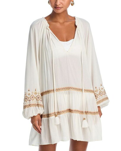 【送料無料】 レイミー ブルック レディース ワンピース トップス Nash Cover-Up Mini Dress Neutral Multi 【送料無料】 レイミー ブルック レディース ワンピース トップス Nash Cover-Up Mini Dress Neutral Multi