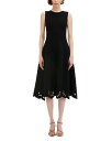 【送料無料】 オスカー デ ラ レンタ レディース ワンピース トップス Oscar del la Renta Sleeveless Eyelet Jacqua...