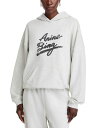 【送料無料】 アニービン レディース パーカー・スウェット アウター Harvey Hooded Sweatshirt Heather Grey
