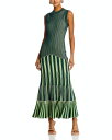 【送料無料】 シムカイ レディース ワンピース トップス Zhane Striped Dress Botanical