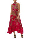 【送料無料】 キャミラ レディース ワンピース トップス Printed Silk Dress Kissed by a Cobra