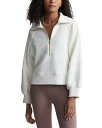 【送料無料】 バーレイ レディース パーカー・スウェット アウター Milano Half Zip Sweatshirt Ivory(4)