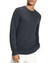 【送料無料】 セオリー メンズ ニット・セーター アウター Maden Textured Crewneck Sweater Charcoal Melange