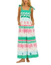 【送料無料】 ビーチライオット レディース ワンピース トップス Cami Cover Up Dress Tropical Palm(4)