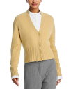 【送料無料】 ファビアナ フィリッピ レディース カーディガン アウター Cashmere V Neck Cardigan Sweater Gold