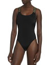 【送料無料】 ヴェルサーチ レディース 上下セット 水着 Vita One Piece Swimsuit Black