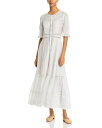 【送料無料】 ラブスハックファンシー レディース ワンピース トップス Jovina Lace Trim Dress Off White