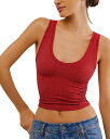 【送料無料】 フリーピープル レディース タンクトップ トップス Clean Slate Seamless Tank Red Dahlia