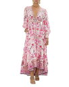 【送料無料】 キャミラ レディース ワンピース トップス Silk Floral Dress in Botanical Novella Botanical No...