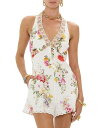 【送料無料】 キャミラ レディース ジャンプスーツ トップス Linen Floral Romper in Egyptian Rose Egyptian Ros...