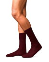 【送料無料】 ファルケ メンズ 靴下 アンダーウェア No. 13 Piuma Cotton & Nylon Dress Socks Barolo