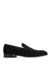 【送料無料】 フェラガモ メンズ スリッポン・ローファー シューズ Men's Logo Velvet Loafers Black