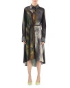 【送料無料】 ジェイソン ウー レディース シャツ トップス Brush Stroke Printed Shirt Dress Black Multi