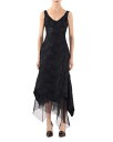 【送料無料】 ジェイソン ウー レディース ワンピース トップス Handkerchief Hem Dress Black