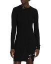 【送料無料】 ヴェルサーチ レディース ワンピース トップス Knit Wool Blend Dress Black