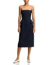 【送料無料】 コー レディース ワンピース トップス Tailored Bustier Dress Navy Stripe