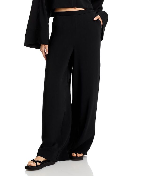 【送料無料】 コー レディース カジュアルパンツ ボトムス Wide Leg Pants Black