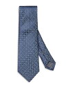 【送料無料】 エトン メンズ ネクタイ アクセサリー Floral Silk Tie Navy