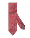 【送料無料】 エトン メンズ ネクタイ アクセサリー Floral Silk Tie Red