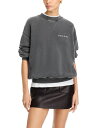 【送料無料】 アニービン レディース パーカー・スウェット アウター Jaci Graphic Sweatshirt Washed Blk