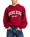 【送料無料】 アニービン レディース パーカー・スウェット アウター Alec Logo Hoodie Red