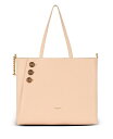 【送料無料】 バルマン レディース トートバッグ バッグ Embleme Grained Calfskin Tote Bag Beige
