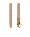 【送料無料】 バレンシアガ レディース ベルト アクセサリー BB Thin Belt Latte
