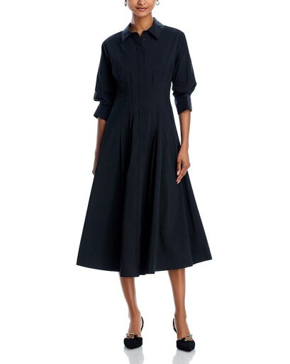 【送料無料】 シムカイ レディース ワンピース トップス Jazz Pintuck Midi Dress Black 【送料無料】 シムカイ レディース ワンピース トップス Jazz Pintuck Midi Dress Black