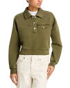 【送料無料】 フレーム レディース パーカー・スウェット アウター Polo Henley Sweatshirt Surplus