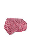 【送料無料】 フェラガモ メンズ ネクタイ アクセサリー Silk Classic Link Tie Red